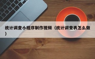 枣阳统计调查小程序制作视频（统计调查表怎么做）